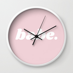 Babe Wall Clock