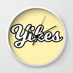 Yikes Ii Wall Clock