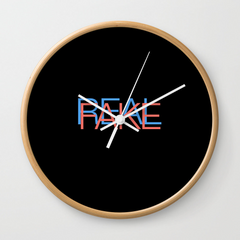 Real Fake Wall Clock