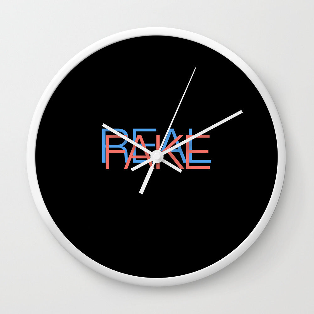 Real Fake Wall Clock