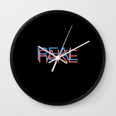 Real Fake Wall Clock