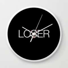 Lover Loser Wall Clock