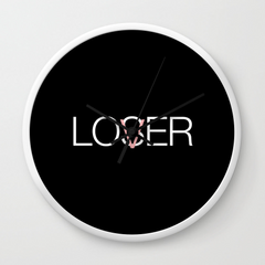 Lover Loser Wall Clock