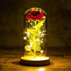 Led Enchanted Galaxy Rose Decor