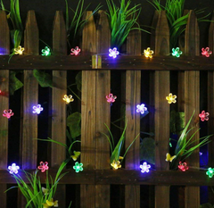 Flower String Lights Waterproof 23ft 50 LED Fairy Light Decorations