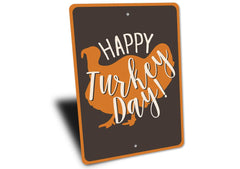 Turkey Day Sign