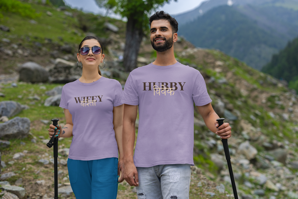 Couple T-Shirt Printed and customized Designs || Love & Threads Romantic Couple T-Shirts collection