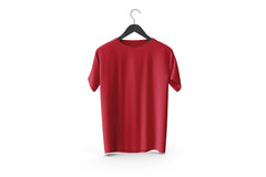 Summer Comfort  Red Color Plain T-Shirts |Casual Comfort, Cool Cotton Vibes, T-Shirts collection