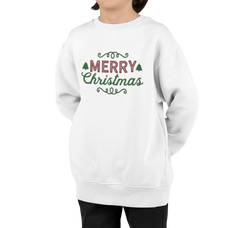 Merry and Bright Printed Christmas design  Sweater  || Women Girls Cute The Christmas Christmas Sweater Joy