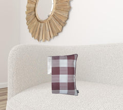 Set of 4 18inches Thanksgiving Gingham Throw Pillow Cover in