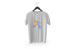 Lord Krishna Printed Patch Designed T-shirt | Janmashtami Special Printed T-shirt | Religious Printed Design T-shirt