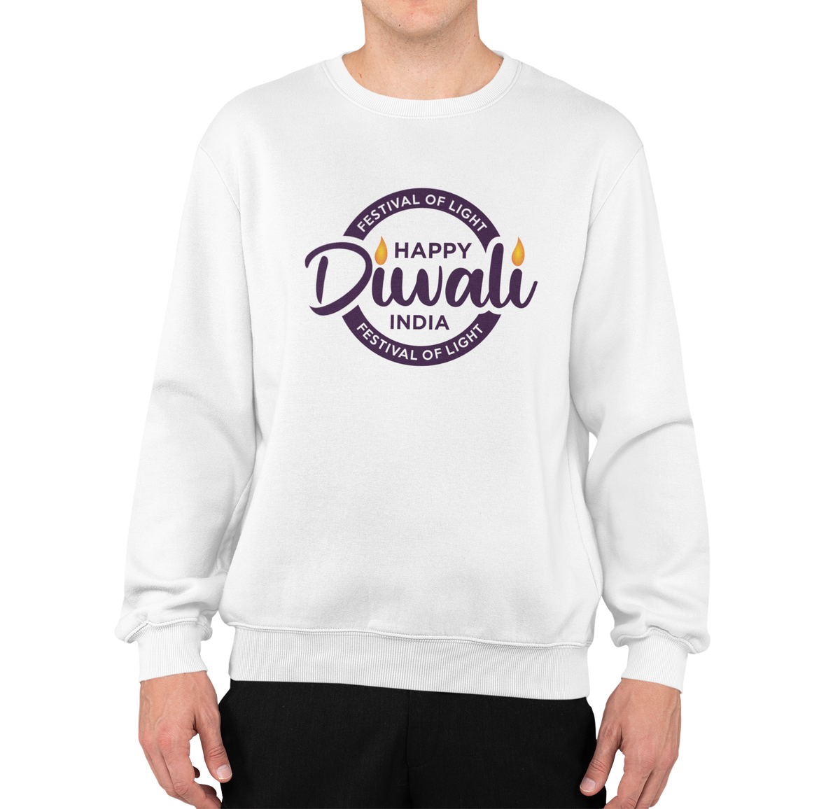 Diwali Delights Festive Sweaters || Printed Diwali Sweater Collection