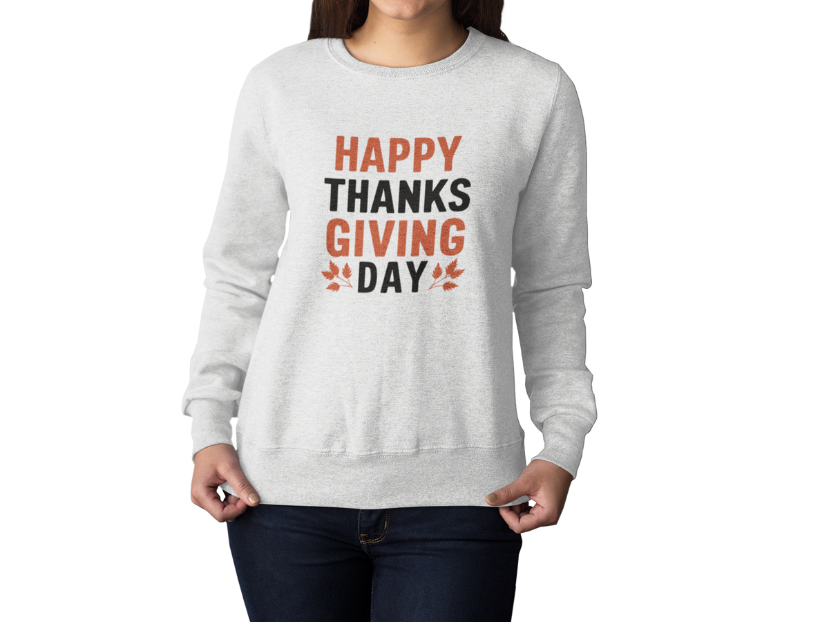 Thankful Vibes Women's Thanksgiving Sweatshirts || Women's Thanksgiving Sweatshirt Collection