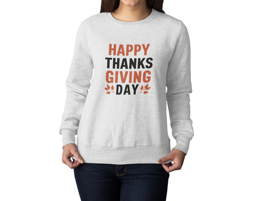 Thankful Vibes Women's Thanksgiving Sweatshirts || Women's Thanksgiving Sweatshirt Collection