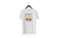 Best Brother In The World Raksha Bandhan Design T-Shirt | Rakhi Special, Raksha Bandhan Tshirt, Gift Your Brother