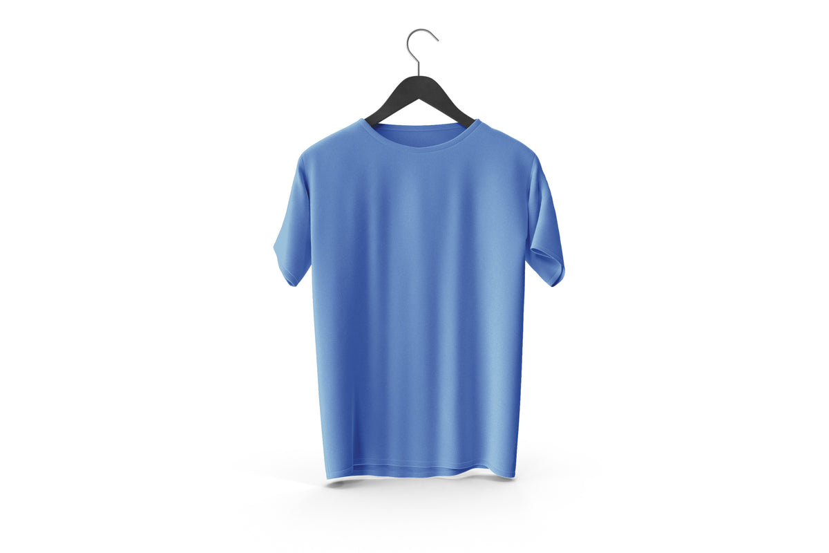 Summer Comfort Tees Blue color  Plain T-Shirts |Casual Comfort, Cool Cotton Vibes, T-Shirts collection