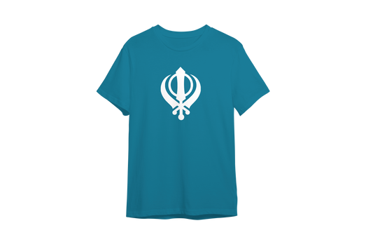 Ek Onkar Khanda Classic Printed  Design for Sikhs || Sikh Style Inspired T-shirts