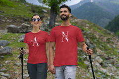 Couple T-Shirts Together in Style Printed and customize Design ||The Ultimate Couple T-Shirt Collection