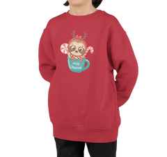 Magical Sleigh Rides Women’s Deer & Sleigh Sweaters  || Women Girls Cute Chicmas Sweaters