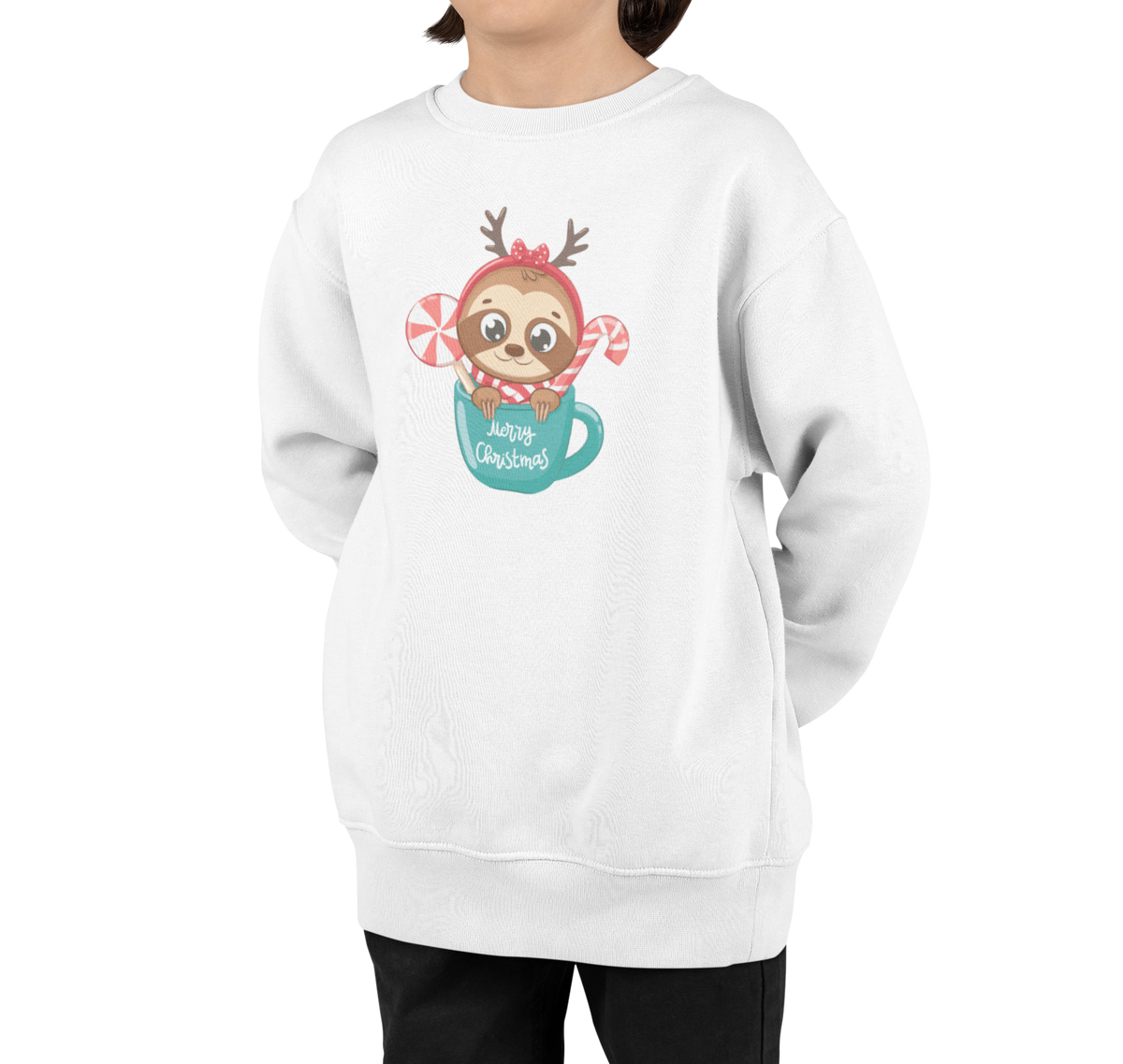 Magical Sleigh Rides Women’s Deer & Sleigh Sweaters  || Women Girls Cute Chicmas Sweaters