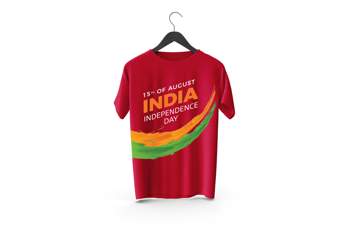 Independence Day Special Printed Design Tshirt | 15 August, Independence day, Proud Indian, Bharat World Special Tshirt