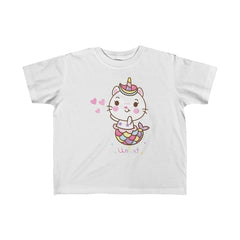 Unicat Mermaid Unicorn Kid Girls Tee