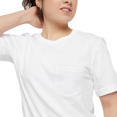 Unisex Pocket Summer Cotton T-shirt