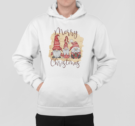 Merry & Bright Hoodie || Christmas  Hoodies Designs || Casual Comfort, Cool Cotton Vibes, Christmas hoodies