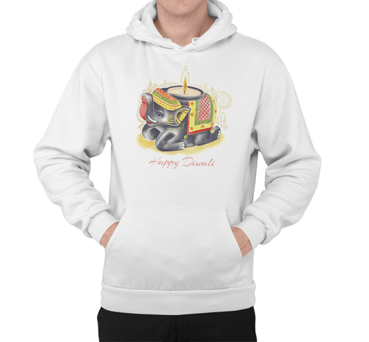 Diwali Essentials Stylish Men's Hoodies || Festive Fusion Diwali Inspired Men's Hoodies