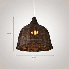 Japanese Bamboo Pendant Lamps