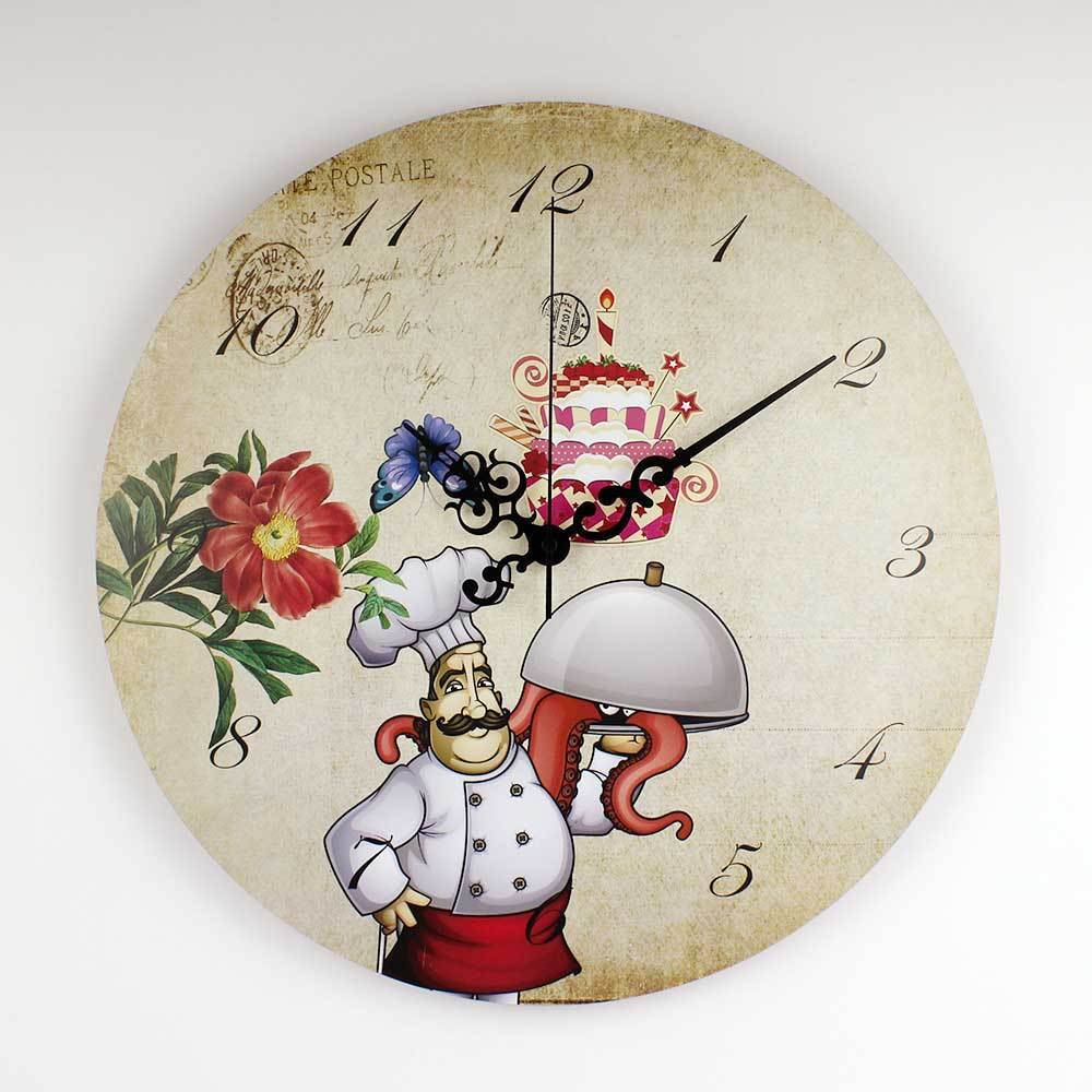 Chef kitchen Wall clock