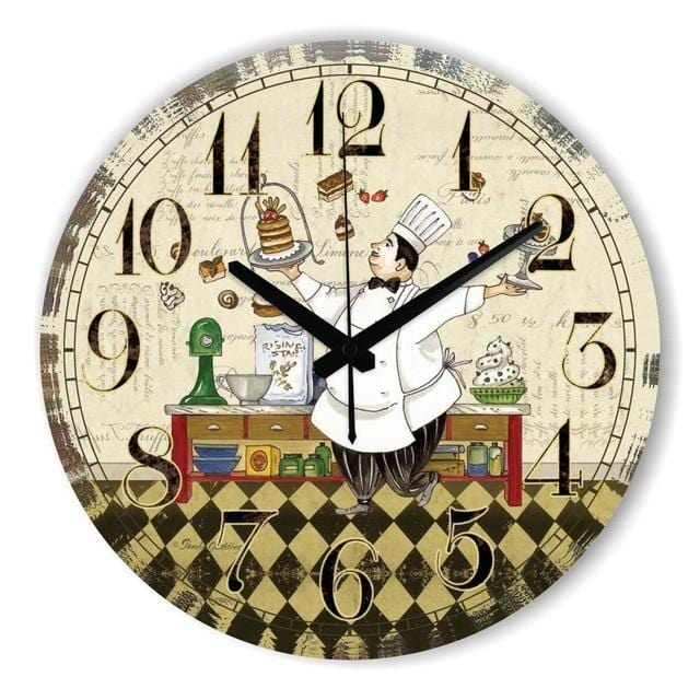 Chef kitchen Wall Clock