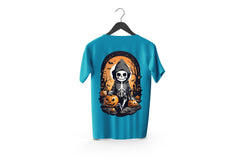 Stingy Jack's Lantern with cat T-shirt halloween designs |  Casual Comfort, Cool Cotton Vibes, T-Shirts