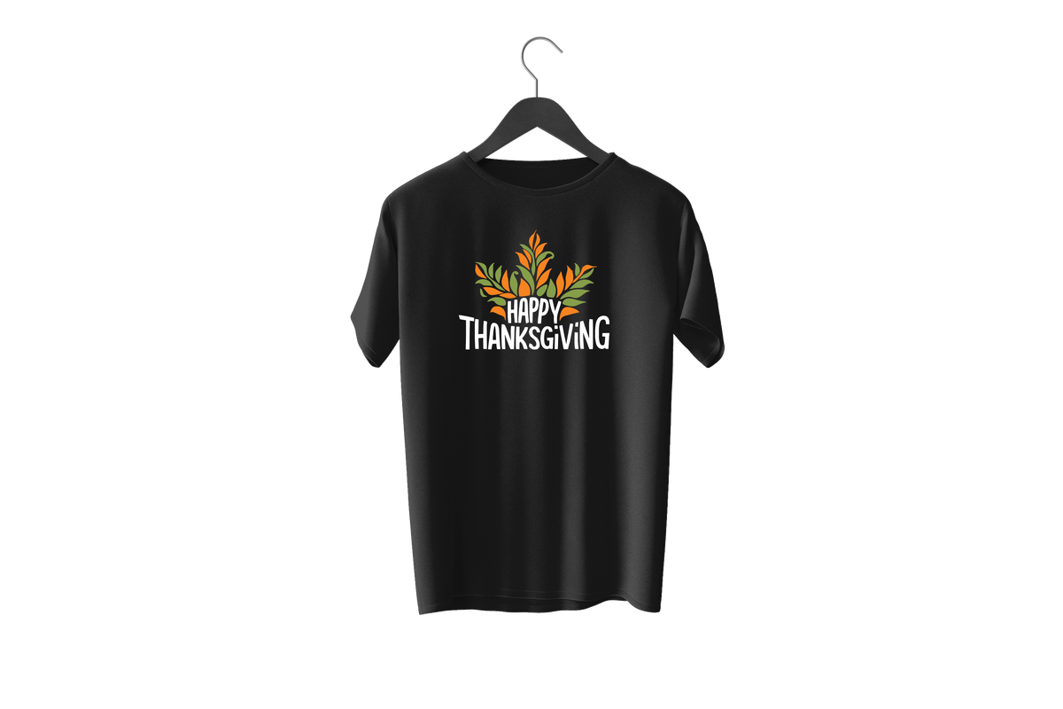 Harvest Hues color Printed T-Shirts for Thanksgiving || Thanksgiving T-Shirt Collection