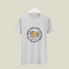 Stylish  Summer  T-Shirts For Men|  Beach t-designs |Casual, Coolness in Motion, Cotton T-Shirts