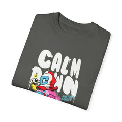 Calm Down Printed Oversized T-shirt