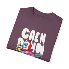 Calm Down Printed Oversized T-shirt