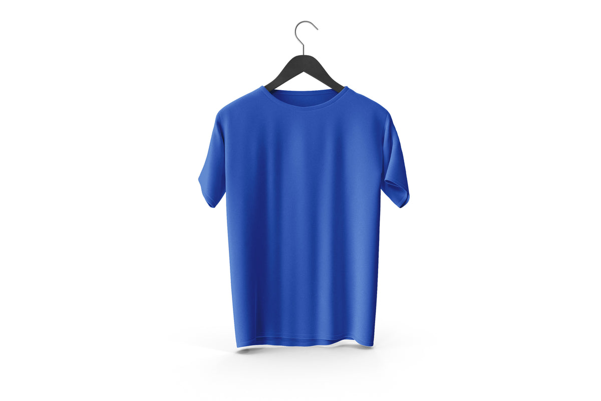 Summer Comfort  RoyalBlue Color Plain T-Shirts |Casual Comfort, Cool Cotton Vibes, T-Shirts collection