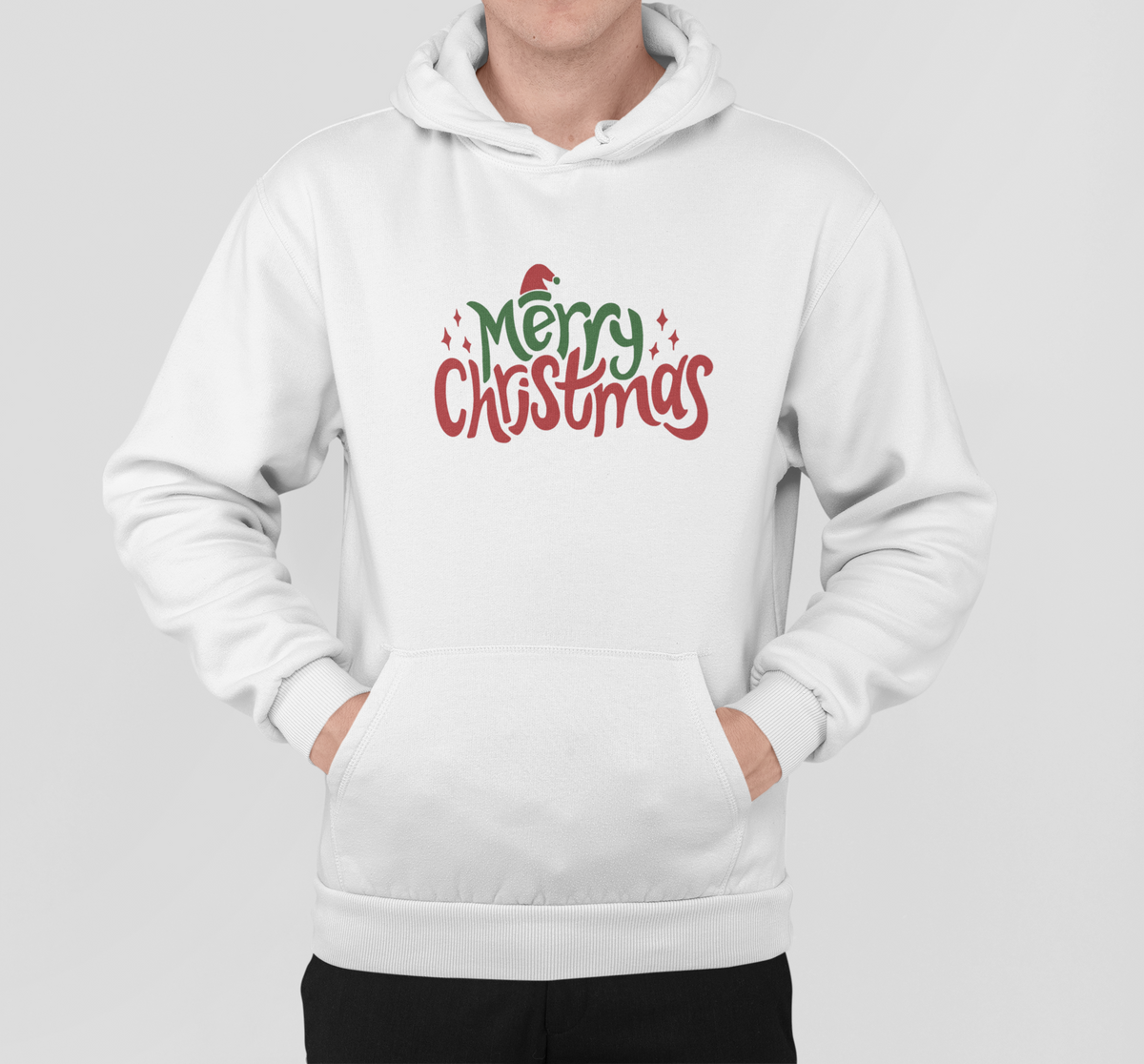 Merry & Bright Hoodie || Christmas  Hoodies Designs || Casual Comfort, Cool Cotton Vibes, Christmas hoodies