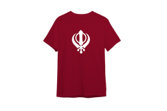 Ek Onkar Khanda Classic Printed  Design for Sikhs || Sikh Style Inspired T-shirts