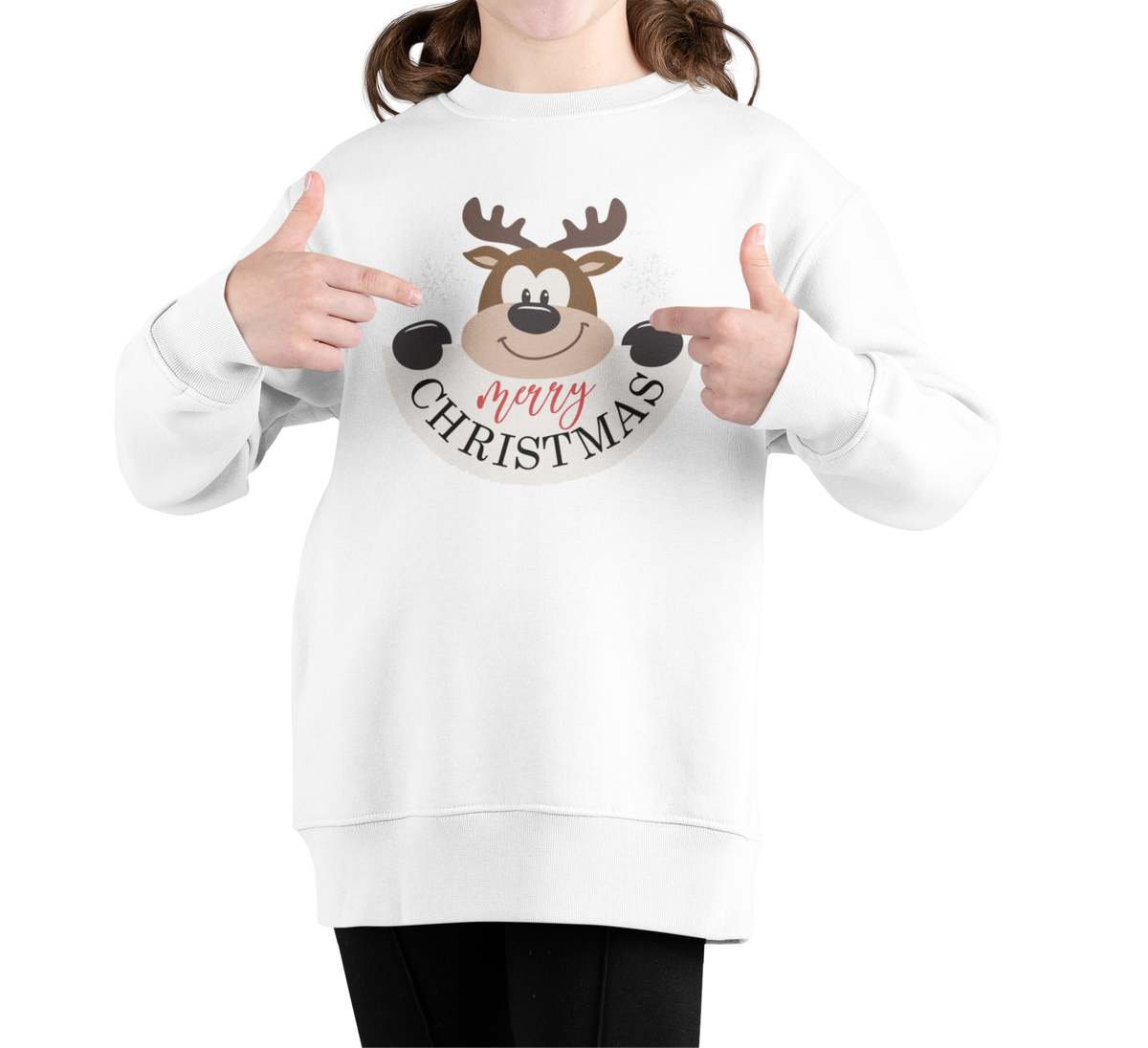 Merry Knitmas Christmas  Printed Christmas design  Sweater  || Women Girls Cute Sweater Chic for Christmas