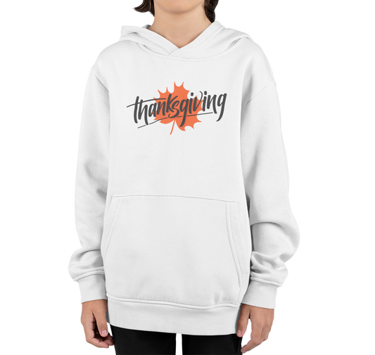 Thanksgiving Tees for Tots || Happy Thanksgiving  Day Printed Design Hoodie For Kids