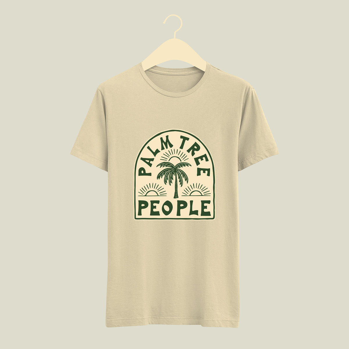 Stylish  Summer  T-Shirts For Men| Palm Tree people printed design |Casual, Coolness in Motion, Cotton T-Shirts