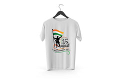 15 August Independence Day Design Printed Tshirt | Proud to be Indian, 2024 Independence Day, Bharat World Market Special Tshirt