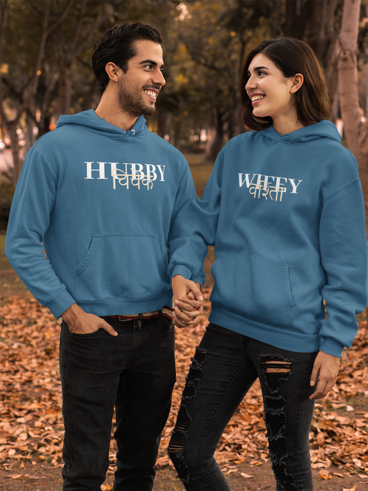 Twinning in Comfort Couple Hoodie Sets Printed and customized Designs ||Together in Style Couple Hoodies Collection