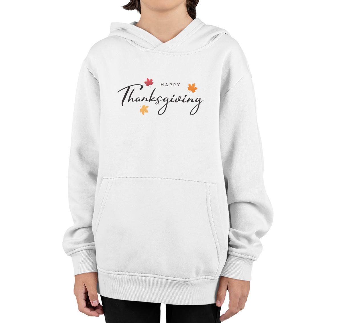 Gobble Up Kids' Hoodies || Happy Thanksgiving  Day Printed Design Hoodie For Kids