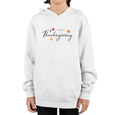 Gobble Up Kids' Hoodies || Happy Thanksgiving  Day Printed Design Hoodie For Kids