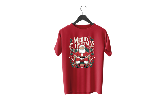 MerryTees Christmas T-Shirts for the Holidays Printed Christmas Design || Holiday T-Shirts Collection