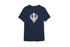 Ek Onkar Khanda Classic Printed  Design for Sikhs || Sikh Style Inspired T-shirts