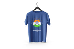 Happy Independence Day Special Designed Printed Tshirt | Beautiful Patch, Proud to be Indian, Bharat World Market Special Printed Tshirt